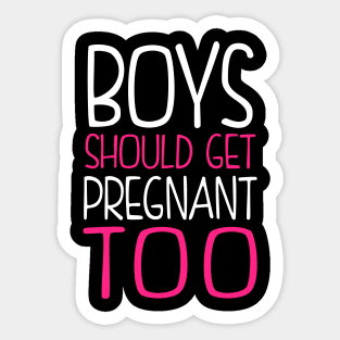 Funny Feminist Design Sticker